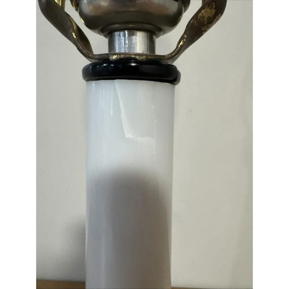 Vintage 1970s Gilbert Softlite Mushroom Lamp Light White Base Retro MCM